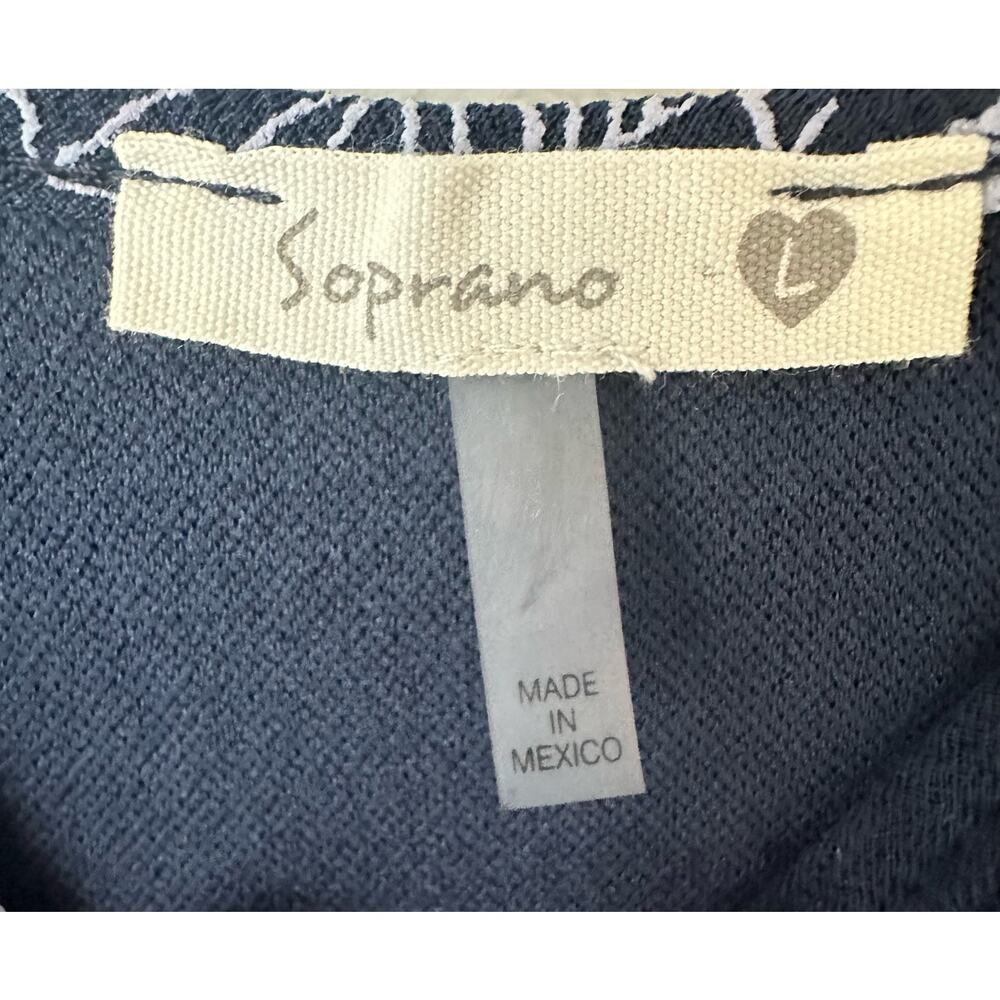 Soprano Women’s Size Large Mini A-line Dress - Picture 4 of 4